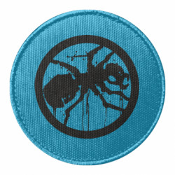 Шеврон круглый Жирный муравей - FATLINE Шеврон круглый Жирный муравей