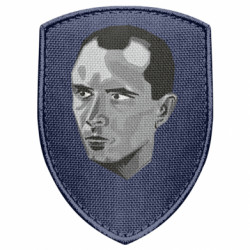 Шеврон щит Бандера Батько - FATLINE Шеврон щит Бандера Батько