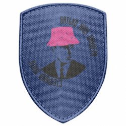 Шеврон щит Батько наш Бандера, Стефанія мати - FATLINE Шеврон щит Батько наш Бандера, Стефанія мати