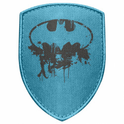 Шеврон щит Batman Paint - FATLINE Шеврон щит Batman Paint