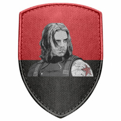 Шеврон щит Bucky Art - FATLINE Шеврон щит Bucky Art