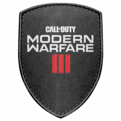 Шеврон щит Call Of Duty: Modern Warfare Game - FATLINE Шеврон щит Call Of Duty: Modern Warfare Game