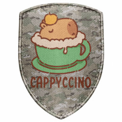Шеврон щит CAPPYCCINO - FATLINE Шеврон щит CAPPYCCINO