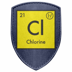 Шеврон щит Chlorine