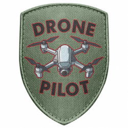 Шеврон щит Drone Pilot - FATLINE Шеврон щит Drone Pilot
