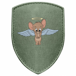 Шеврон щит Джеррі - FATLINE Шеврон щит Джеррі