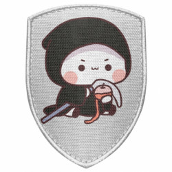 Шеврон щит Evil Dudu - FATLINE Шеврон щит Evil Dudu