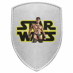 Шеврон щит Gachimuchi star wars - FATLINE Шеврон щит Gachimuchi star wars