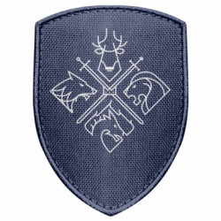 Шеврон щит Game of Thrones Houses - FATLINE Шеврон щит Game of Thrones Houses