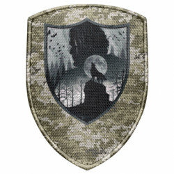 Шеврон щит Game of Thrones Silhouettes - FATLINE Шеврон щит Game of Thrones Silhouettes