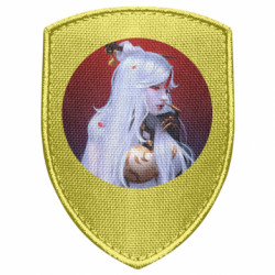 Шеврон щит Genshin Impact Ningguang - FATLINE Шеврон щит Genshin Impact Ningguang