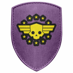 Шеврон щит Helldivers Stars - FATLINE Шеврон щит Helldivers Stars