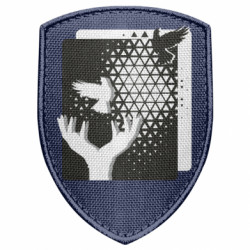 Шеврон щит Imagine Dragons Bird - FATLINE Шеврон щит Imagine Dragons Bird