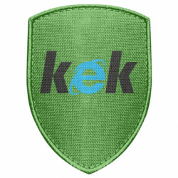 Шеврон щит Кек (Internet Explorer)