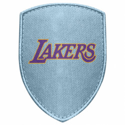 Шеврон щит LA Lakers