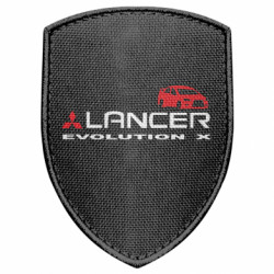 Шеврон щит Lancer Evolution X