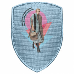 Шеврон щит Modern Леся Украинка - FATLINE Шеврон щит Modern Леся Украинка