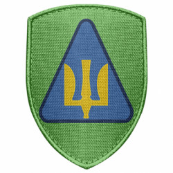 Шеврон щит Нарукавный знак воздушных сил Украины - FATLINE Шеврон щит Нарукавный знак воздушных сил Украины
