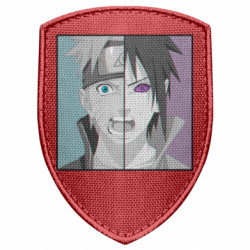 Шеврон щит Naruto and Sasuke boys - FATLINE Шеврон щит Naruto and Sasuke boys