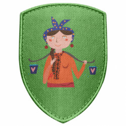 Шеврон щит Несе Галя воду - FATLINE Шеврон щит Несе Галя воду