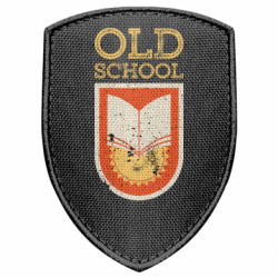 Шеврон щит Old school - FATLINE Шеврон щит Old school