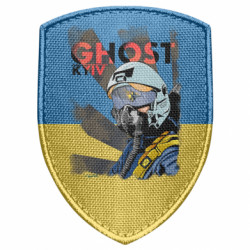 Шеврон щит Призрак Киева - герой