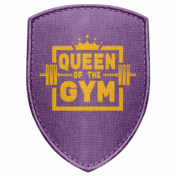 Шеврон щит Queen Of The Gym