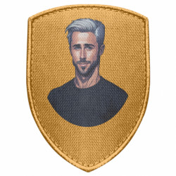 Шеврон щит Райан Гослинг - FATLINE Шеврон щит Райан Гослинг