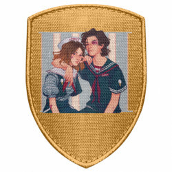 Шеврон щит Робін та Стів - FATLINE Шеврон щит Робін та Стів