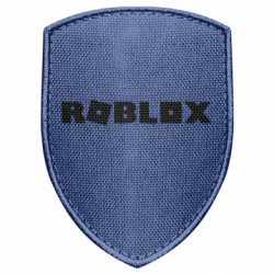 Шеврон щит Roblox inscription - FATLINE Шеврон щит Roblox inscription