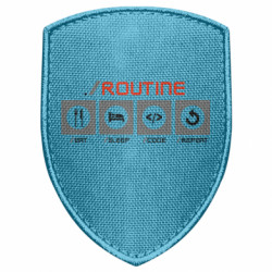 Шевроны щит - FATLINE