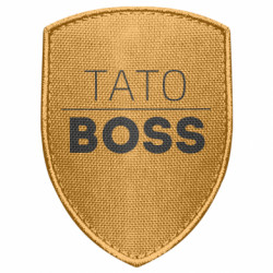 Шеврон щит Папа Boss - FATLINE Шеврон щит Папа Boss