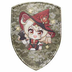 Шеврон щит Witch Klee - FATLINE Шеврон щит Witch Klee