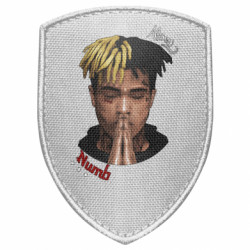 Шеврон щит XXXTentacion Alone - FATLINE Шеврон щит XXXTentacion Alone