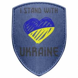 Шеврон щит Я на стороні України - FATLINE Шеврон щит Я на стороні України