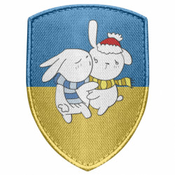 Шеврон щит Зайці - FATLINE Шеврон щит Зайці