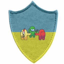 Шевроны заостренный щит