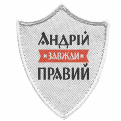 Шеврони загострений щит