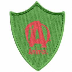 Шеврони загострений щит