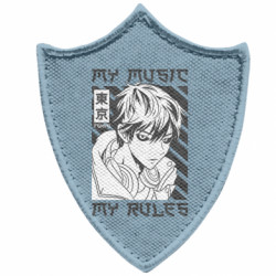 Шеврони загострений щит