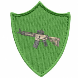 Шеврони загострений щит