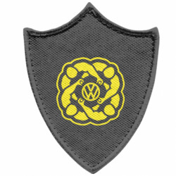 Шевроны заостренный щит