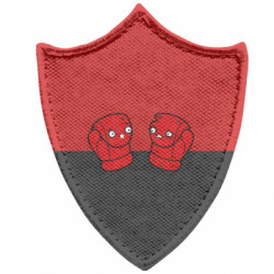 Шевроны заостренный щит