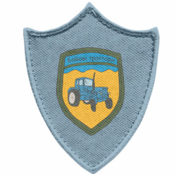 Шевроны заостренный щит