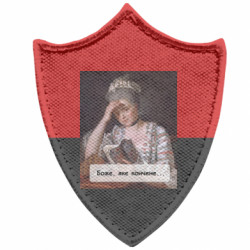 Шевроны заостренный щит