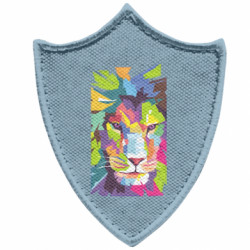 Шевроны заостренный щит