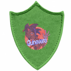 Шевроны заостренный щит