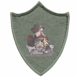 Шевроны заостренный щит