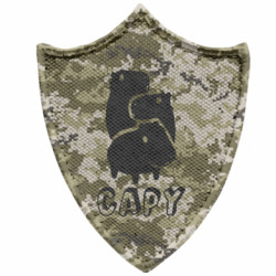 Шевроны заостренный щит