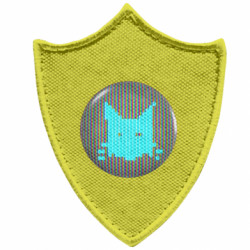 Шевроны заостренный щит